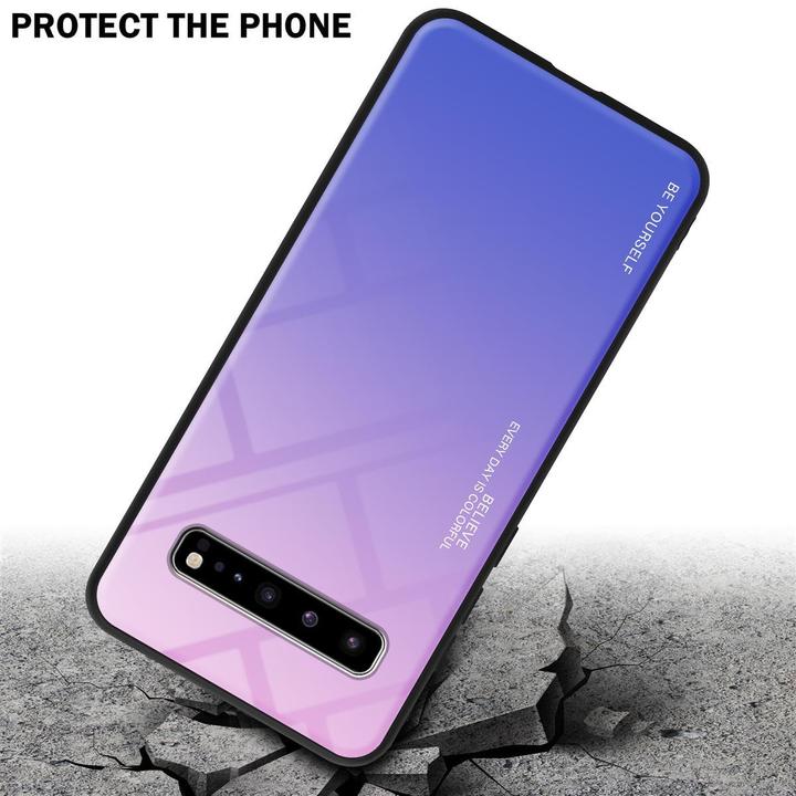 Actual product image Cadorabo TPU 2 colors glass cover (Samsung Galaxy S10 5G)