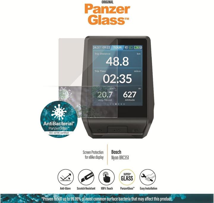 PanzerGlass Protettore di display Anti-Glare Bosch Nyon BRC351 (Display)