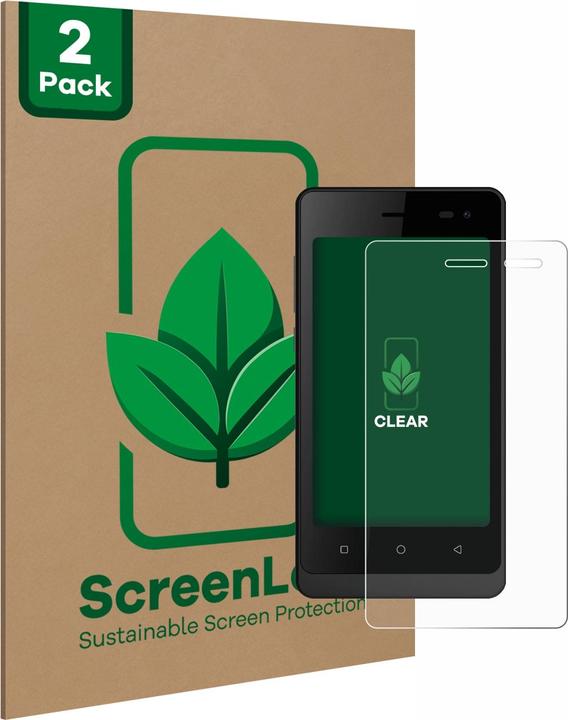 Immagine prodotto ScreenLeaf Pellicola protettiva sostenibile Pellicola protettiva dello schermo chiara trasparente (2 Pezzo/i, Logicom Wave 2)
