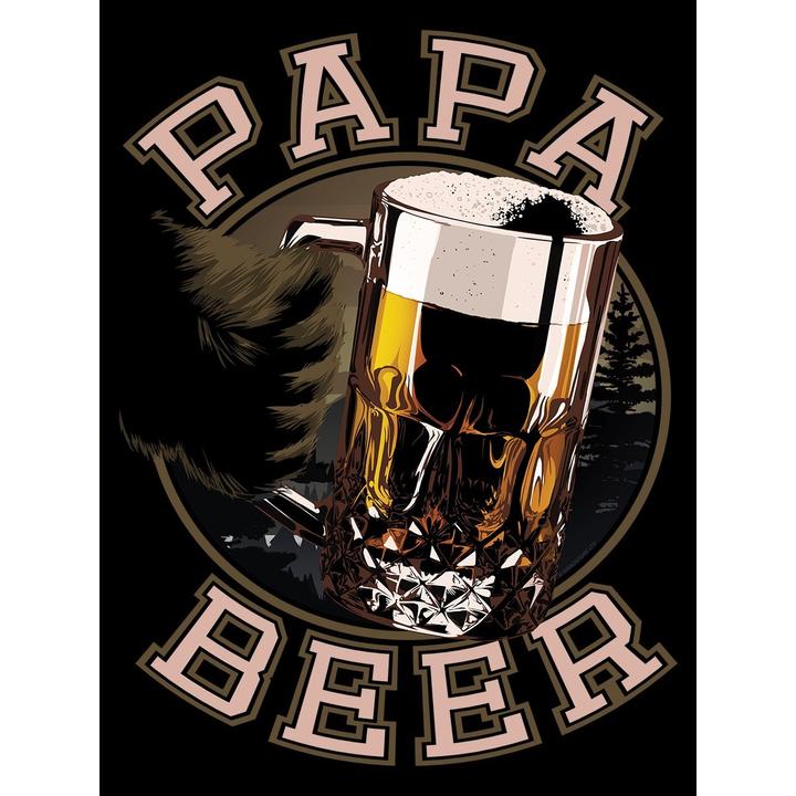 Produktbild Grindstore Papa Beer TShirt (XXL)