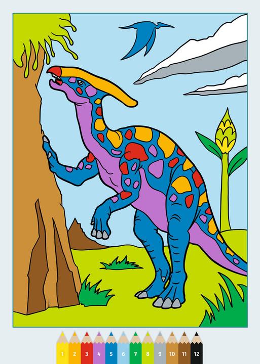 Produktbild Ravensburger CreArt Malen nach Zahlen ab 5: Dinosaurier