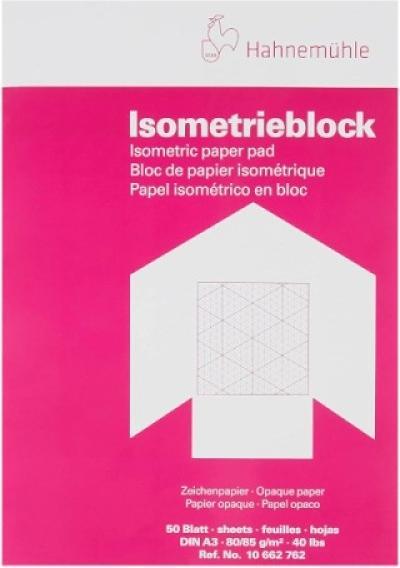 Produktbild Hahnemühle Isometrieblock A3 50BL raut. (80 g/m², 50 x)