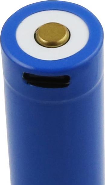 Immagine prodotto AccuCell Rundzelle 18650, Li-ion, 3,7V, 2200mAh, 8,1Wh, mit USB-C Charging Port (1 pz., 2200 mAh)
