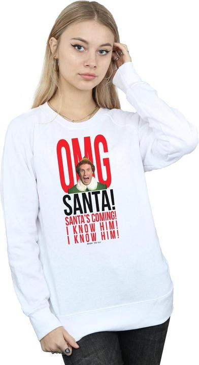 Produktbild Elf OMG Santa I Know Him Sweatshirt (XL)