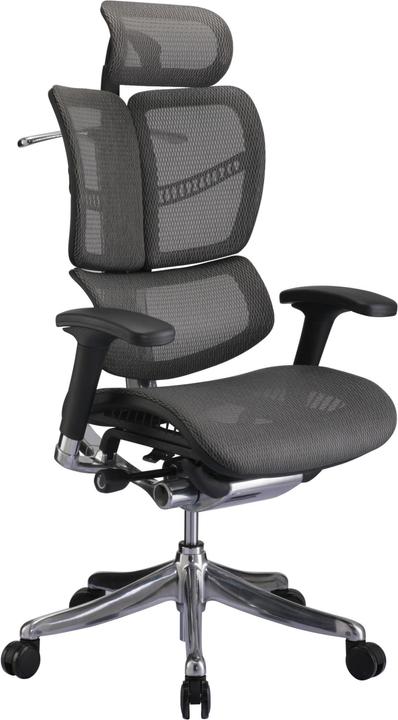 Actual product image CLP Office chair Norfolk Ergonomic, grey