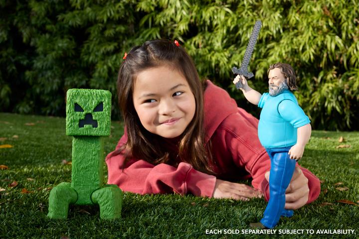 Actual product image Minecraft Movie figure