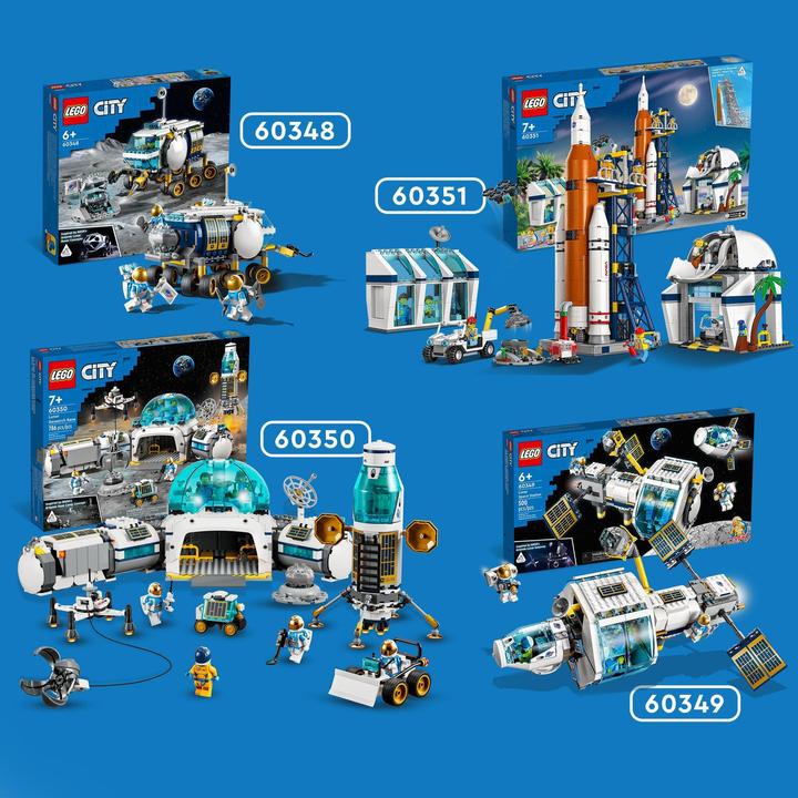 Productafbeelding LEGO Ruimtevaartcentrum (60351, LEGO Stad, LEGO Zeldzame Sets)