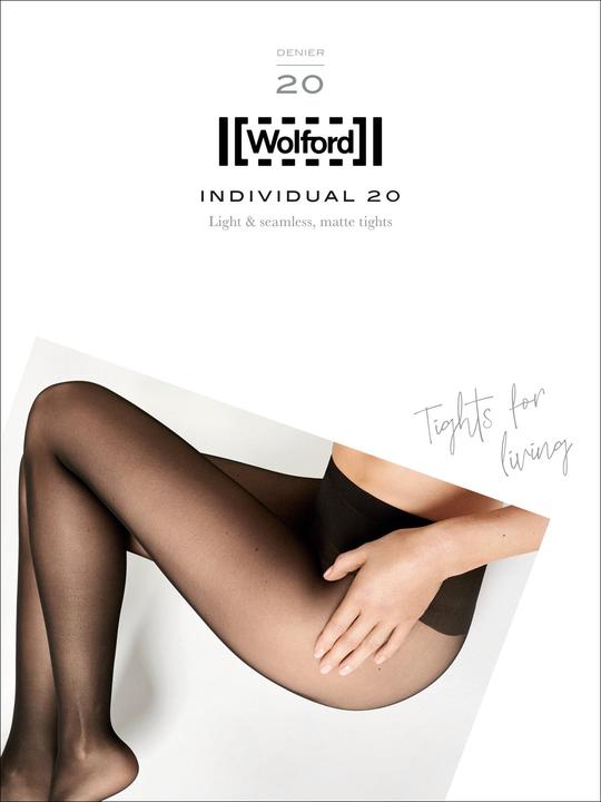 Produktbild Wolford Individual 20 Strumpfhosen, Farbe 5280 admiral, Grösse 34-36 (20 DEN, 34 - 36)