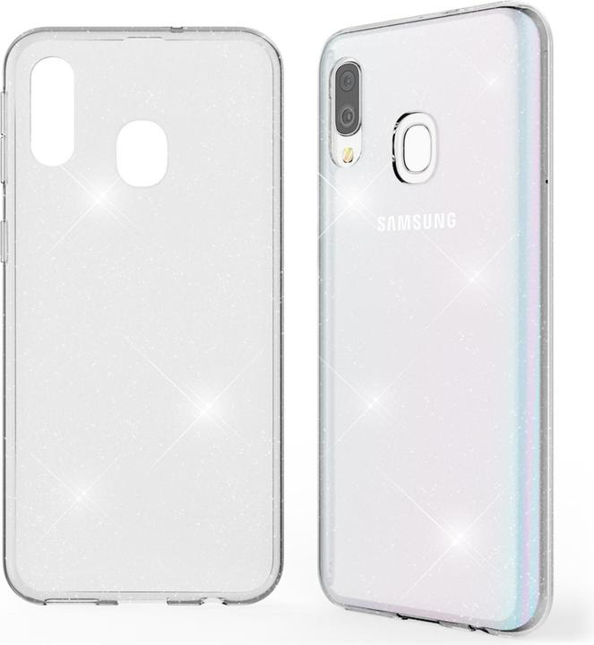 Actual product image Nalia Glitter cover (Samsung Galaxy A40)