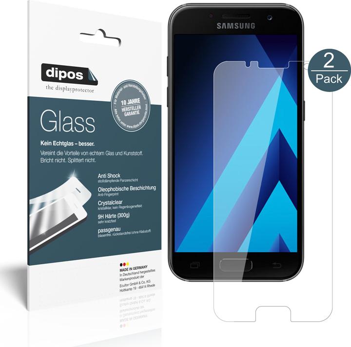 Produktbild Dipos Displayschutz Anti-Shock (1 Stück, Samsung Galaxy A3 (2017))