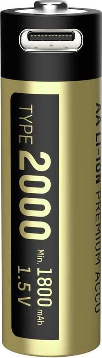 Produktbild Ansmann 1312-0039 Mignon (AA)-Akku Lithium 1800 mAh 1.2 V 8 St. (8 Stk., AA, 1800 mAh)