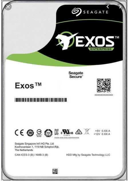 Produktbild Seagate Exos X16 (10 TB, 3.5", CMR)
