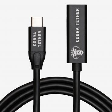 Produktbild Cobra CobraTether USB-C Extention 5m Black (5 m, USB 3.2 Gen 1)