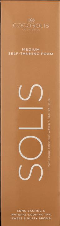 Produktbild Cocosolis Solis Natural Self-Tanning Foam Medium Deep Tan 200ml (Selbstbräunungscreme, 200 ml)