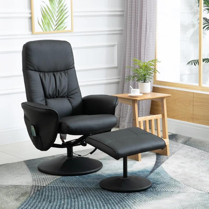 Actual product image Jamb Massage chair with footrest