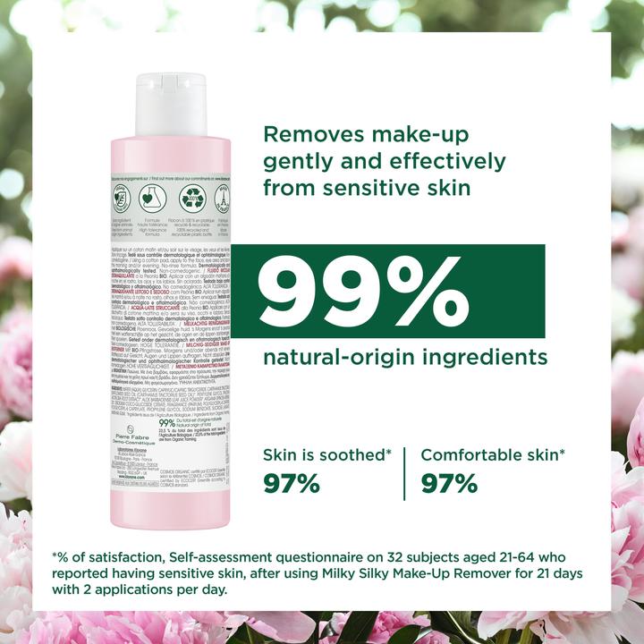 Immagine prodotto Klorane Pivoine bio eau démaquillante lactée lait (Panni pulizia, 200 ml)