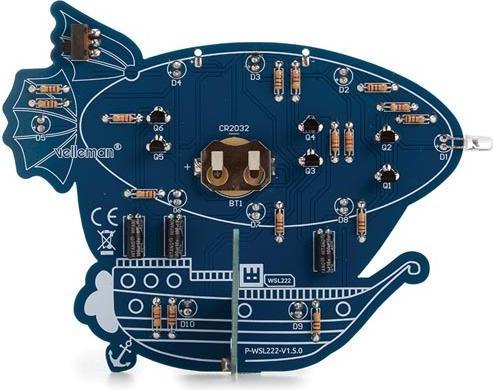 Produktbild Whadda Zeppelin Im Retro-Design - Lern-Bausatz Zum Löten (Elektronikkit)