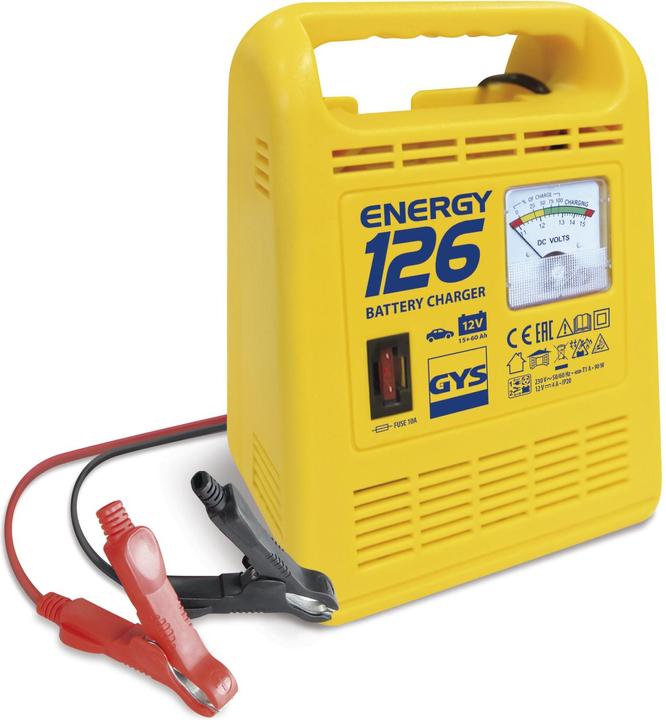 Actual product image GYS Battery charger, ENERGY 126 (12V, 4 A)