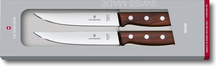 Productafbeelding Victorinox Houten steakmessenset, 2 stuks (2 Stuk, Mes)