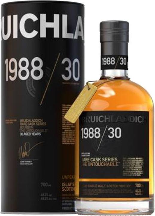 Image du produit Bruichladdich 1988 30 ans d'âge Rare Cask Series (Single Malt, Scotch Whisky)
