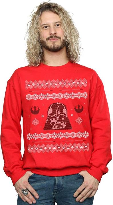 Produktbild Star Wars Christmas Darth Vader Fair Isle Sweatshirt (3XL)