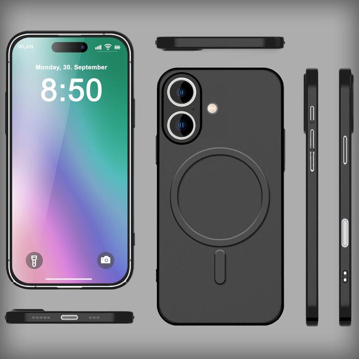 Image du produit Nalia Étui rigide extrêmement fin de 0,3 mm avec MagSafe, étui mat (Apple iPhone 16)