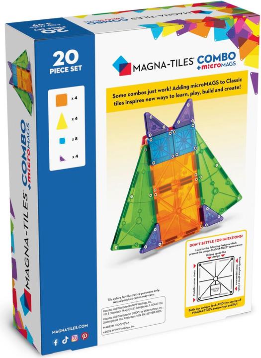 Productafbeelding Magna-Tiles Combo 20-delige set