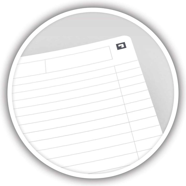 Immagine prodotto Oxford Libro a spirale Smart Black (A5, Nessuna, Copertina morbida)