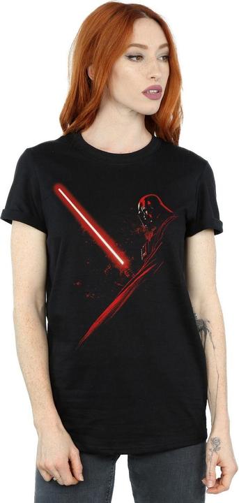 Immagine prodotto Star Wars Darth Vader Lightsaber Maglietta Ampia Donna (XXL)