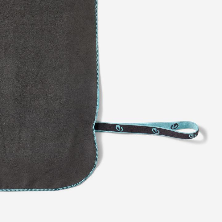 Immagine prodotto Nabaiji Mikrofaser-Handtuch ultrakompakt XL 110 × 175 cm - schwarz (110 x 175 cm)