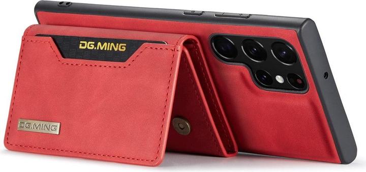 Produktbild Cover-Discount Galaxy S22 Ultra - Hülle mit Kreditkarten Etui rot (Samsung Galaxy S22 Ultra)