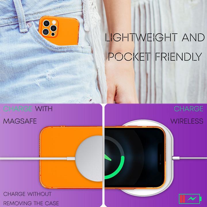 Produktbild Nalia Klare Neon Handyhülle (Apple iPhone 12 Pro)