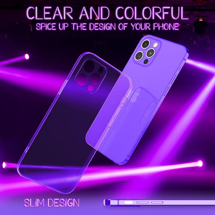 Produktbild Nalia Klare Neon Handyhülle (Apple iPhone 12 Pro Max)