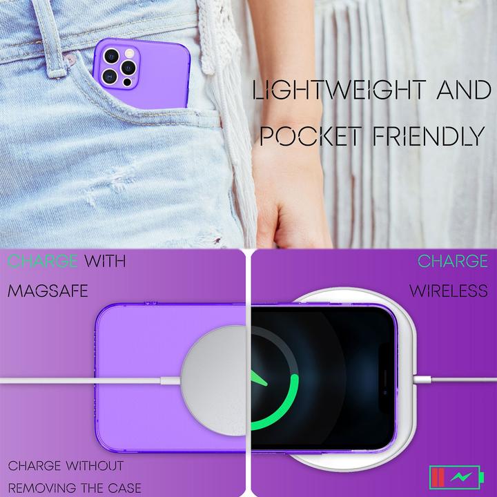Produktbild Nalia Klare Neon Handyhülle (Apple iPhone 12 Pro Max)