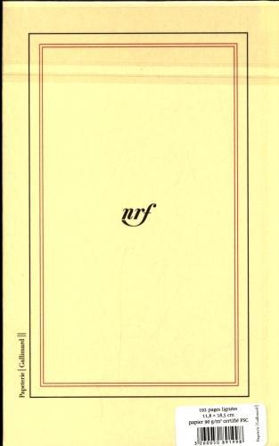 Actual product image Carnets : carnet rigide ligné (French, Saint-Exupéry Antoine de, 2018)