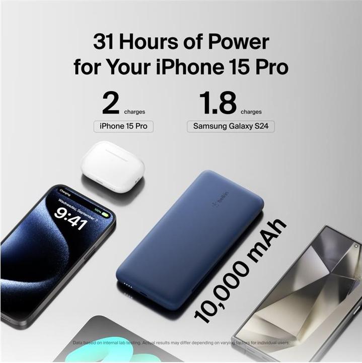 Actual product image Belkin Boost Charge (10000 mAh, 18 W, 37 Wh)