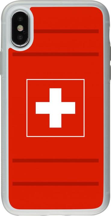 Image du produit PhoneLook Coque Silicone rigide transparent Euro 2020 Switzerland (Apple iPhone XS, Apple iPhone X)