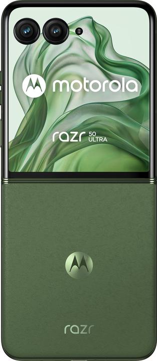 Image du produit Motorola Razr 50 Ultra (512 Go, Vert Printemps, 6.90", SIM + eSIM, 50 Mpx, 5G)