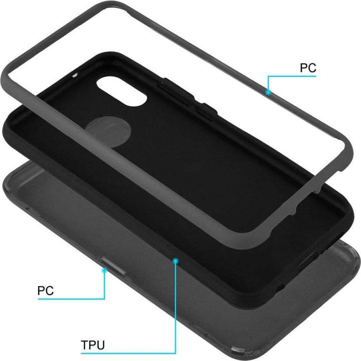 Actual product image Cadorabo Hybrid 3-in-1 (3-piece) Cover (Huawei Nova 3E)