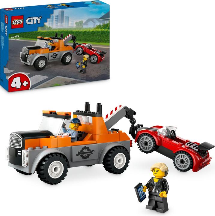 Produktbild LEGO Abschleppwagen mit Sportauto (60435, LEGO City)
