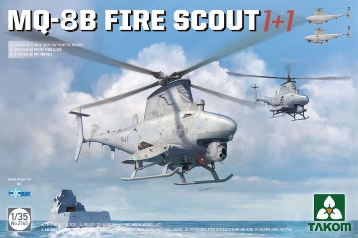 Produktbild Takom MQ-8B FIRE SCOUT 1+1