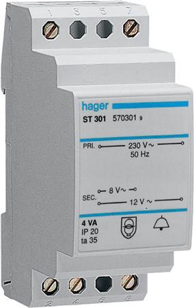 Produktbild Hager Klingeltrafo 33A
