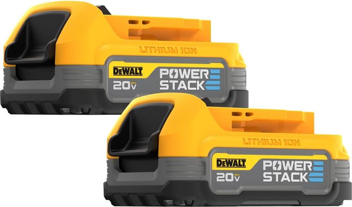 Set di 2, Batteria 18 V 1,7 Ah