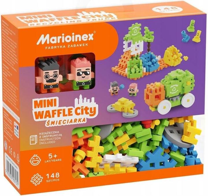 Marioinex Waffle mini pads - 148 element mixer
