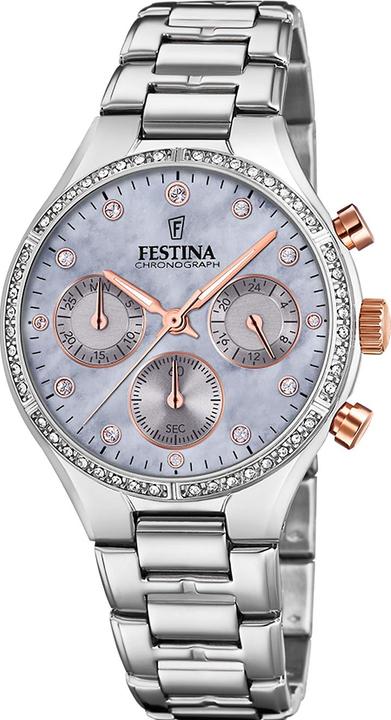 Festina Armbanduhr Boyfriend f20401/3 (Analoguhr, Chronograph, 36 mm)