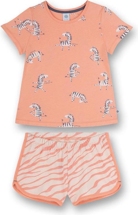 Actual product image Sanetta Girls' Pyjama Short Pink Yoga Safari (92)