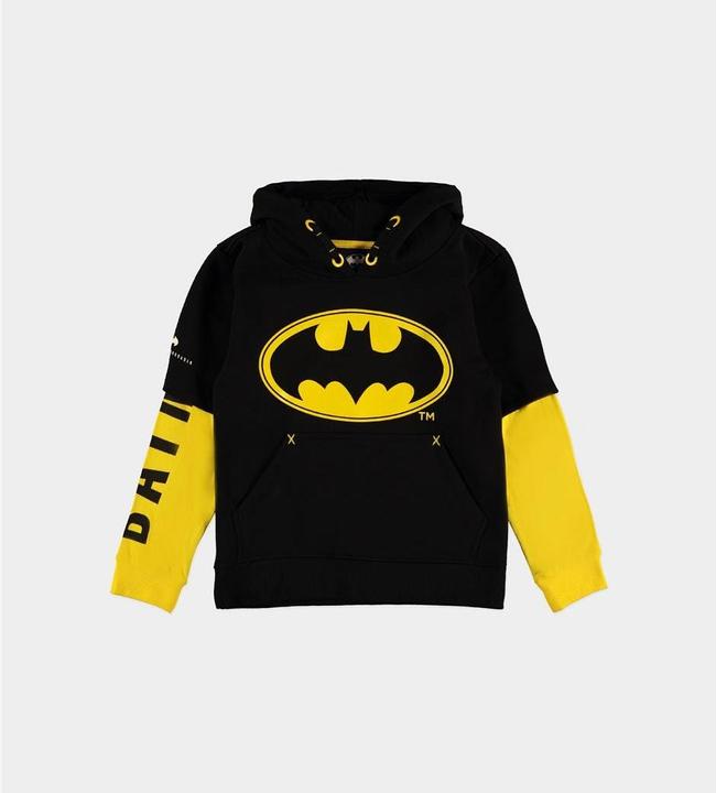 Produktbild Batman Core Logo Double Sleeve Hoodie Boys (134)