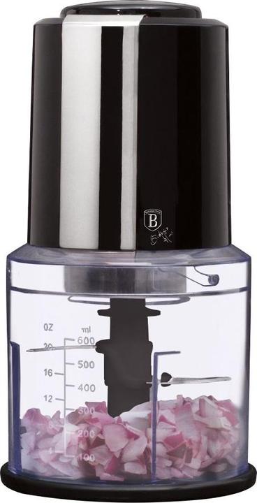 Immagine prodotto BerlingerHaus Mini Chopper 0,6L Collezione Nero Argento (600 ml, 300 W)
