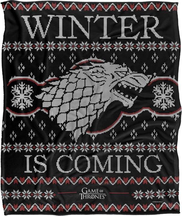 Produktbild Game of Thrones Decke Winter Is Coming Fair Isle (152 x 127 cm)