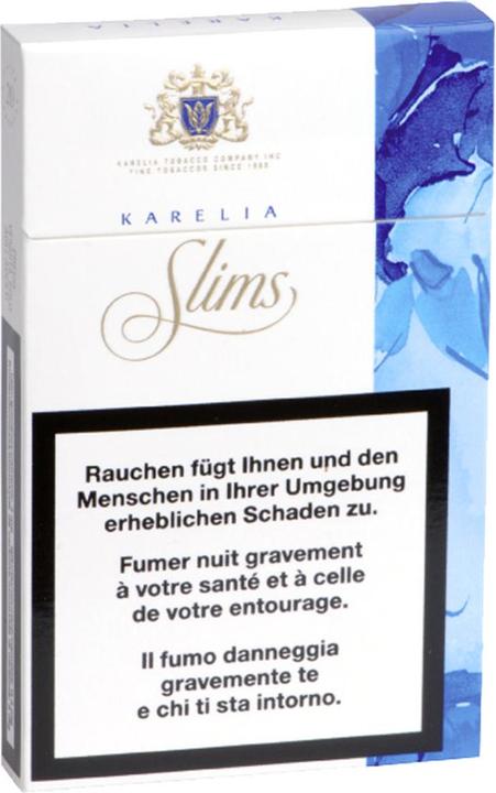 Karelia Scatola blu Slims (10 pz.)